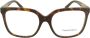 Tiffany Klassieke Havana Brillenmontuur Multicolor Unisex - Thumbnail 3