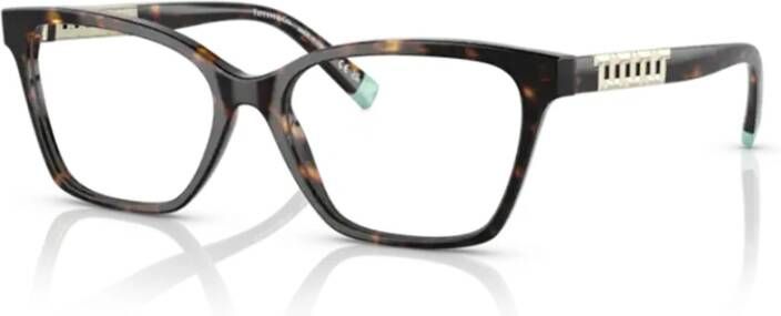 Tiffany Havana Eyewear Frames TF 2228 Sunglasses Brown Unisex