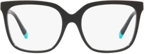 Tiffany Zwarte Brillenmonturen Black Unisex