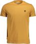Timberland Brown Cotton T-Shirt Yellow Heren - Thumbnail 1