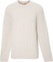 Timberland Cable Crew Neck Sweater Phillips Brook Beige Heren - Thumbnail 1