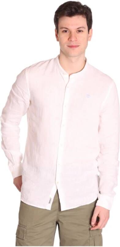 Timberland Koreaanse Overhemd White Heren