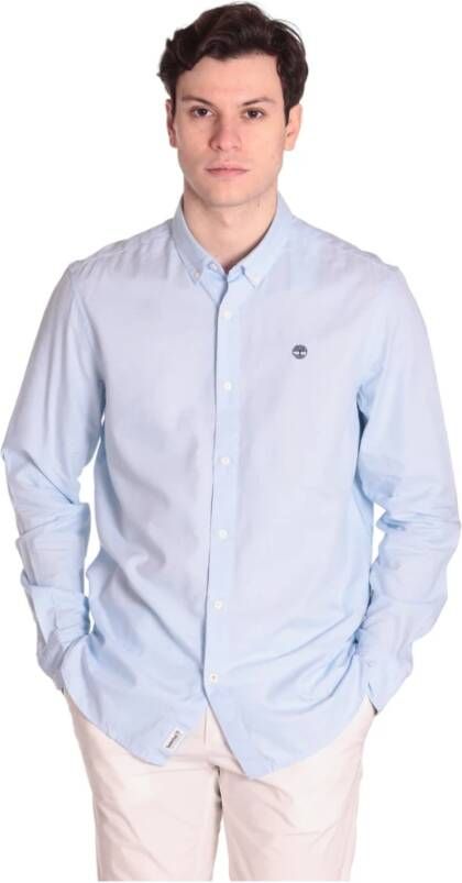 Timberland Formal Shirts Blauw Heren