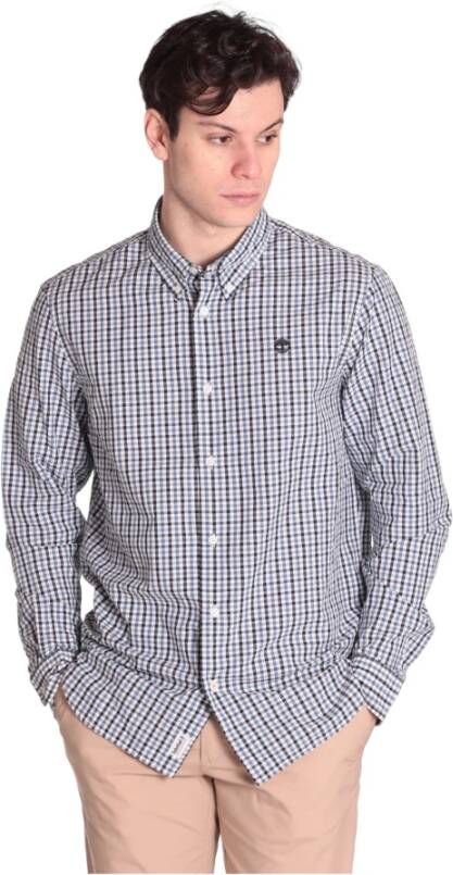 Timberland Formal Shirts Blauw Heren