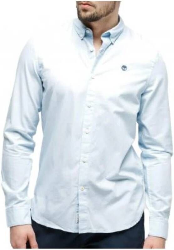 Timberland Formal Shirts Blauw Heren