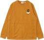 Timberland Licht sweatshirtnh crewneck sweatshirt Oranje Heren - Thumbnail 1