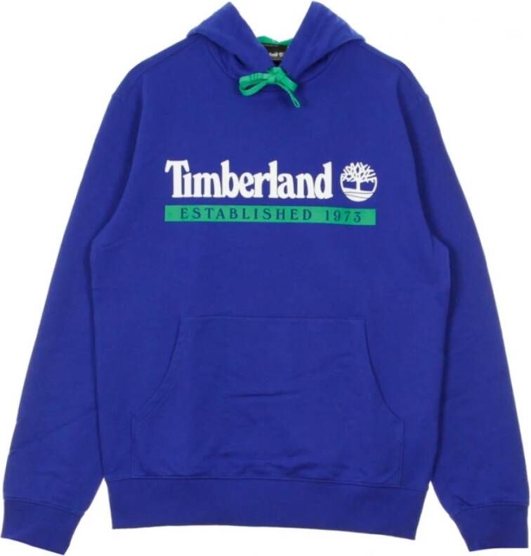 Timberland Lichte sweatshirt met capuchon 1973 Blauw Heren