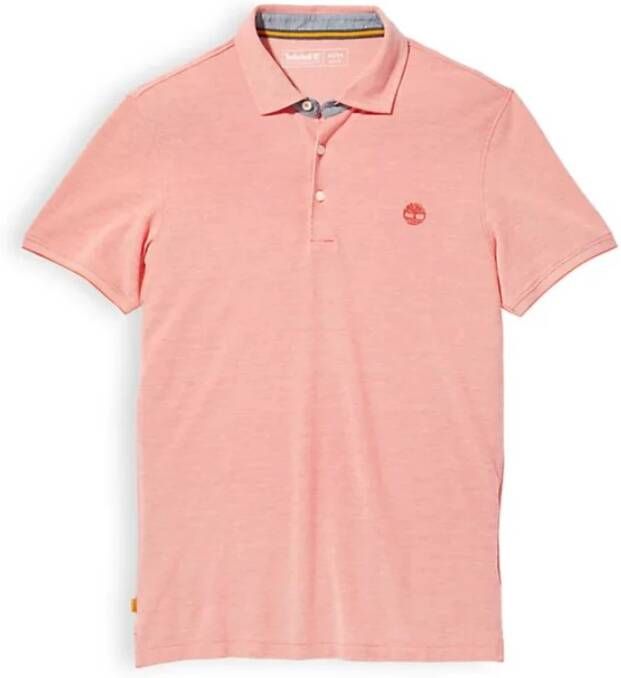 Timberland Polo Shirts Roze Heren
