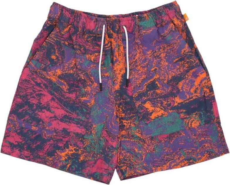 Timberland Short Shorts Purple Heren