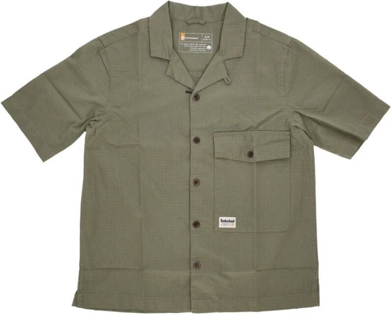 Timberland Short Sleeve Shirts Groen Heren
