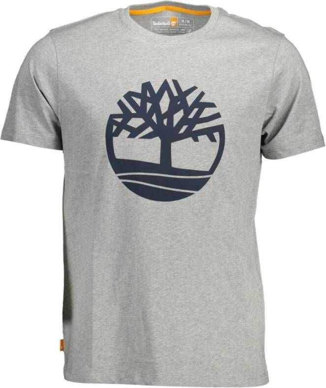 Timberland Exclusieve Grijze Biologische Tee Gray Heren