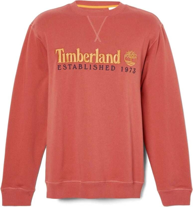 Timberland Sweatshirts Rood Heren