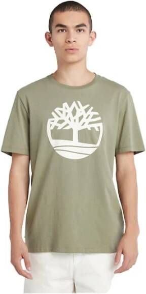 Timberland T-shirt Korte Mouw SS Kennebec River Tree Logo Tee