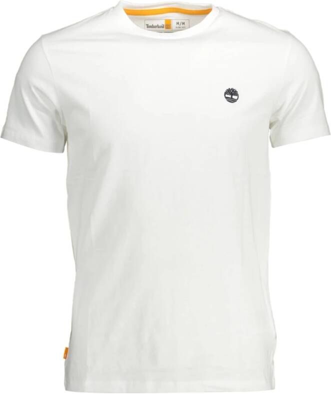 Timberland Witte Katoenen Tee White Heren