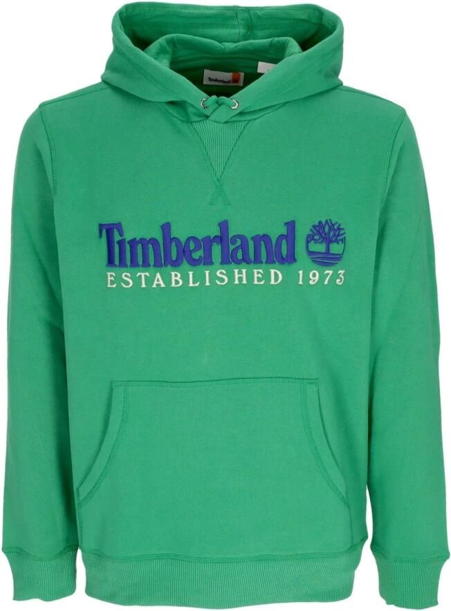 Timberland Heren Sweatshirt met geborduurd logo Green Heren