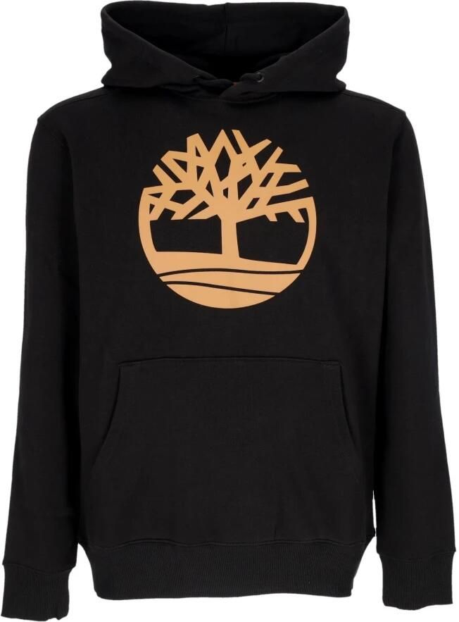 Timberland Hoodie Zwart Lange Mouw Print Black Heren