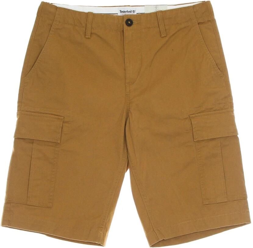 Timberland Cargo Bermuda Shorts met Klepzakken Yellow Heren - Foto 2