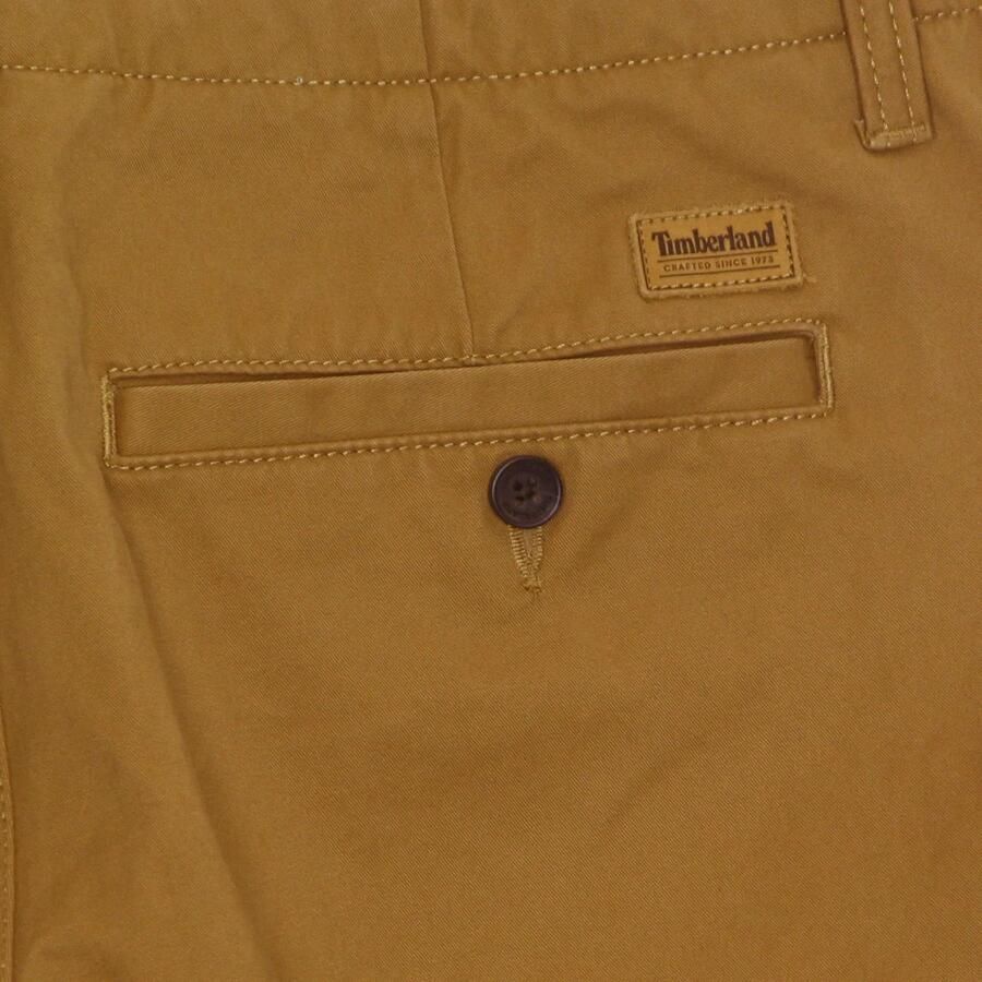 Timberland Cargo Bermuda Shorts met Klepzakken Yellow Heren