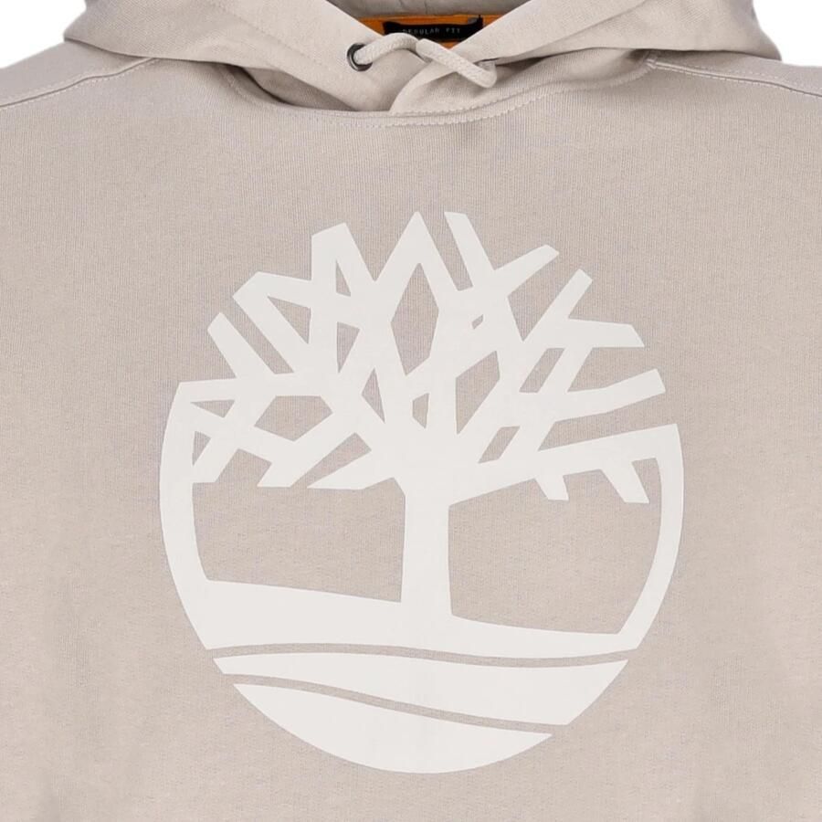 Timberland Core Logo Hoodie Sweatshirt met lange mouwen Gray Heren
