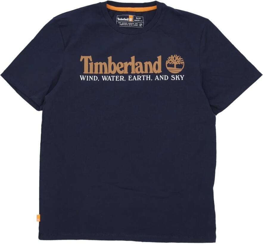 Timberland Donker saffier heren tee korte mouw Blue Heren - Foto 2