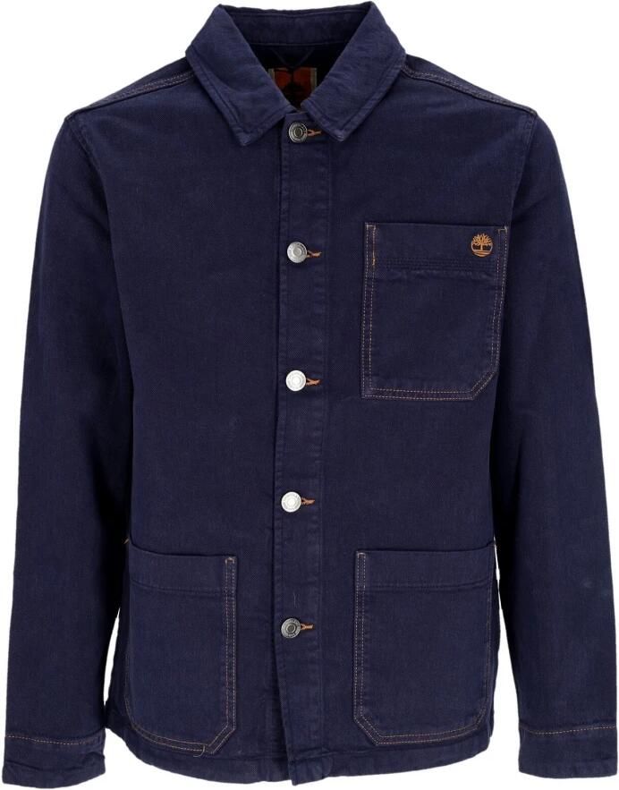 Timberland Windjack Work For The Future Cotton Hemp Denim Chore Jacket