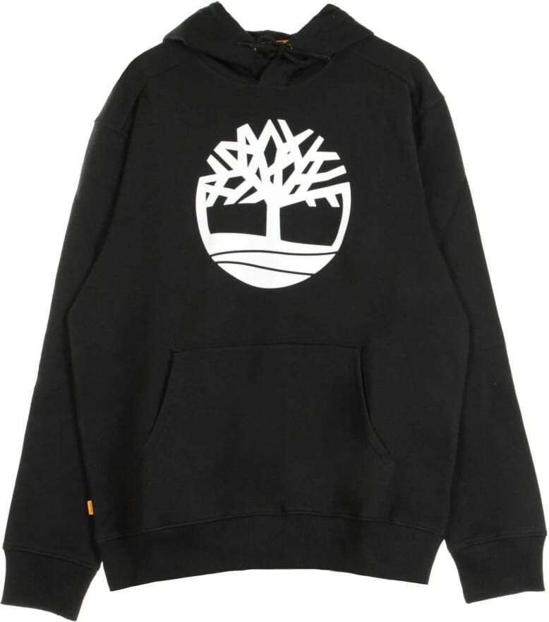 Timberland Kern Logo Hoodie Zwart Wit Black Heren - Foto 4