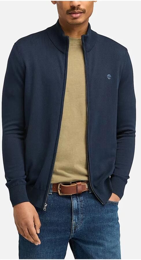 Timberland Trui TB0A2BMZZ021 WILLIAMS FZ-DARK SAPPHIRE DARK DENIM - Foto 4