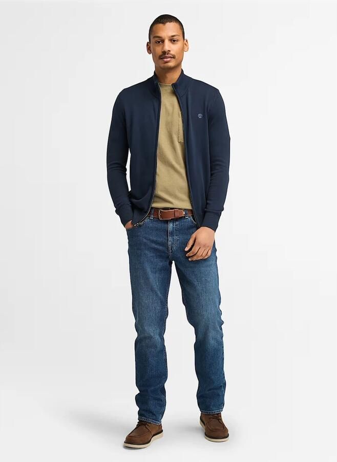 Timberland Trui TB0A2BMZZ021 WILLIAMS FZ-DARK SAPPHIRE DARK DENIM - Foto 2