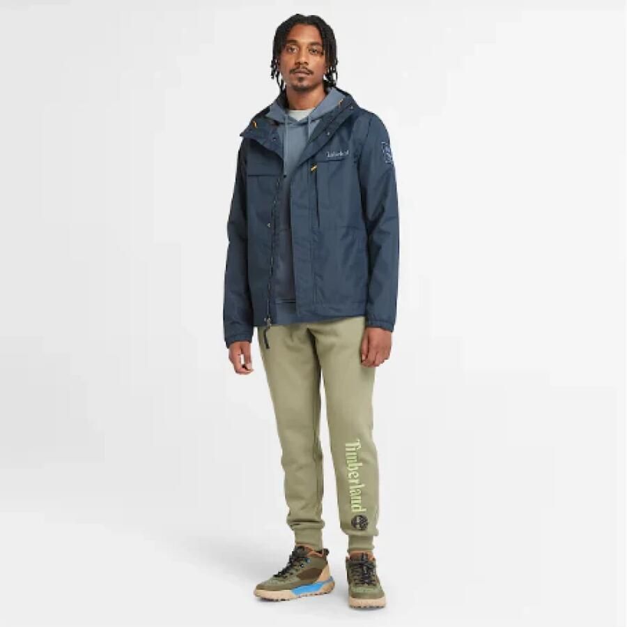 Timberland Stijlvolle jassen voor mannen en vrouwen Blue Heren