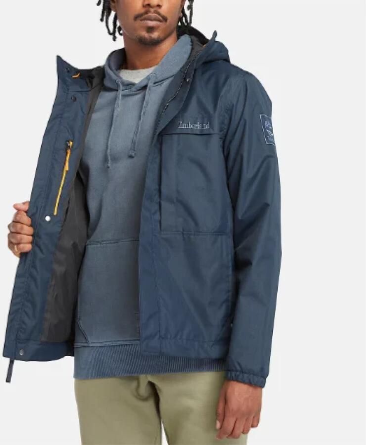 Timberland Stijlvolle jassen voor mannen en vrouwen Blue Heren - Foto 3