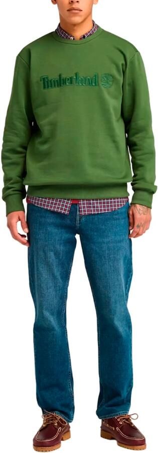 Timberland Stijlvolle Sweatshirt voor Mannen Green Heren - Foto 2