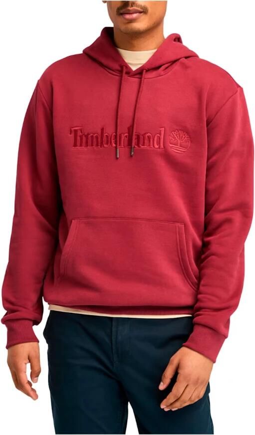 Timberland Paarse Katoenen Heren Hoodie Sweatshirt Purple Heren - Foto 5
