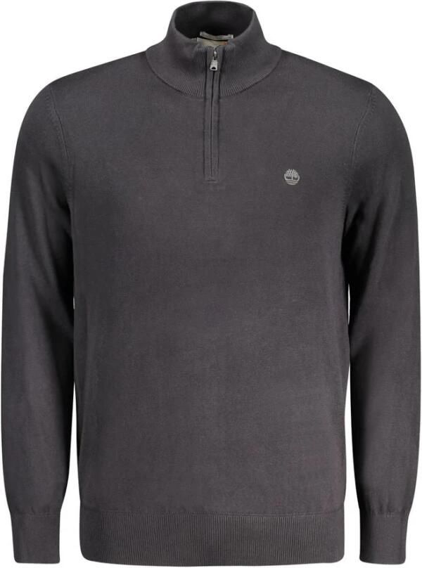 Timberland Klassieke Half-Zip Sweater in Zwart Black Heren