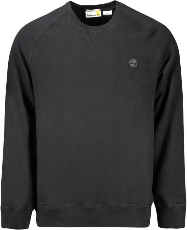 Timberland Zwarte Sweater met Lange Mouwen Geborduurd Logo Black Heren - Foto 2