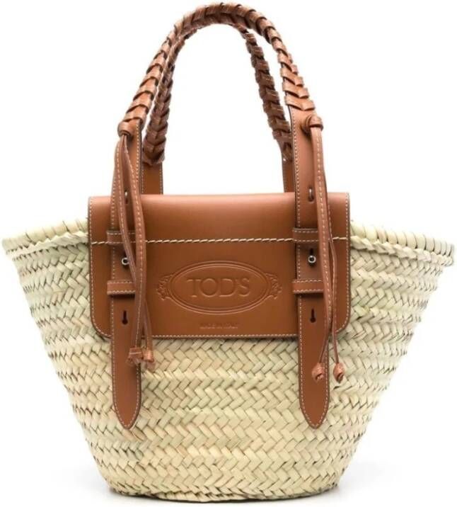 TOD'S Medium Shopping Bag Bruin Dames