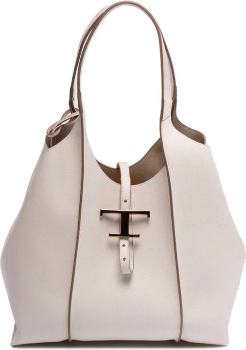 TOD'S Shoulder Bags Beige Dames