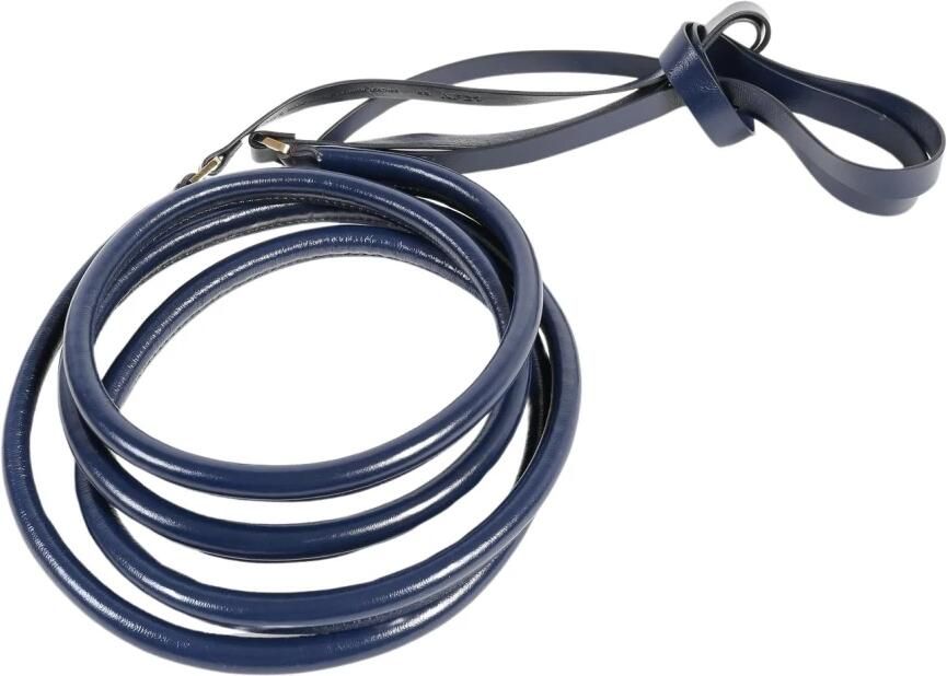 TOD'S Riem Tods Double T Leren Riem voor Heren Blauw - Foto 3