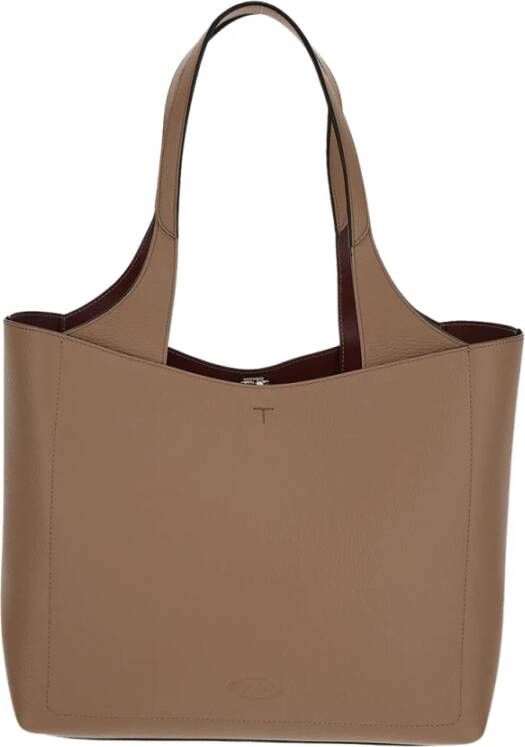 TOD'S Tote Bags Beige Dames