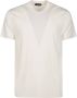 Tom Ford Aw100 Ecru T-Shirt Stijlvol en Comfortabel Beige Heren - Thumbnail 1