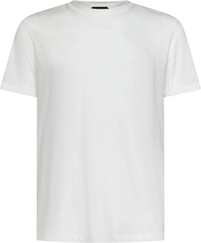 Tom Ford Basis Wit Katoenen T-Shirt White Heren