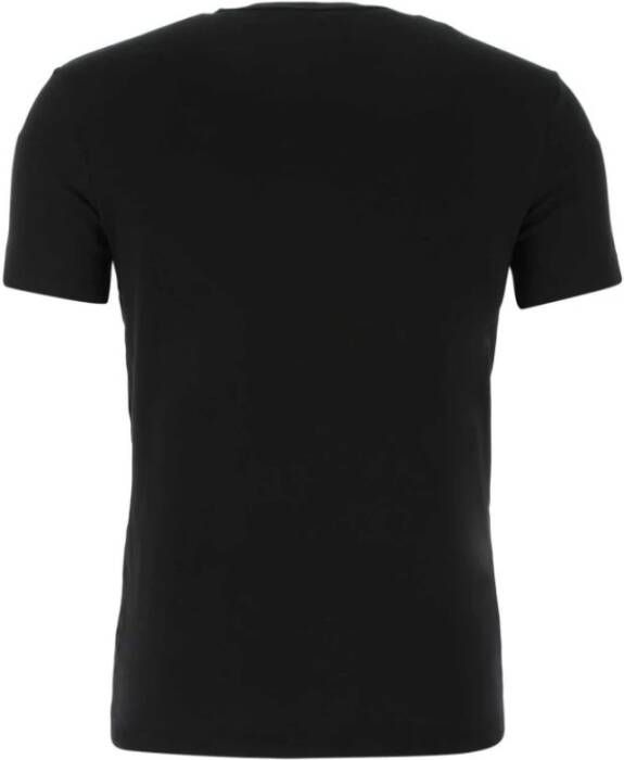 Tom Ford Black Lyocell Blend T-shirt Zwart Heren