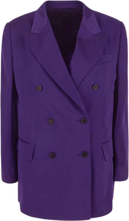 Tom Ford Blazer Jas Purple Dames