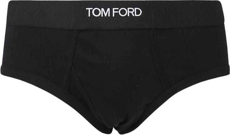 Tom Ford Klassieke Pasvorm Zwarte Onderkleding Black Heren