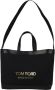 Tom Ford Schoudertas voor dames met drukknoop Black Dames - Thumbnail 4