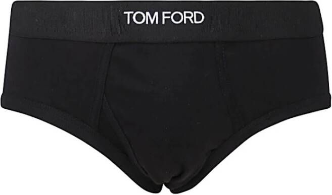 Tom Ford Katoenen Modal Slip Verpakking van Twee Black Heren