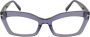 Tom Ford Paarse Optische Bril Stijlvol en veelzijdig Purple Dames - Thumbnail 3