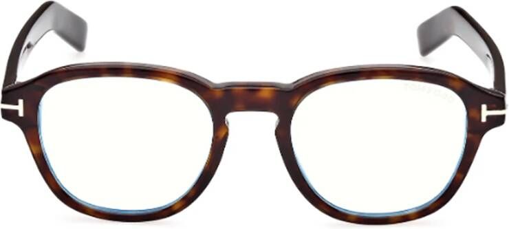 Tom Ford Bruine Optische Monturen Elegant Stijl Brown Dames