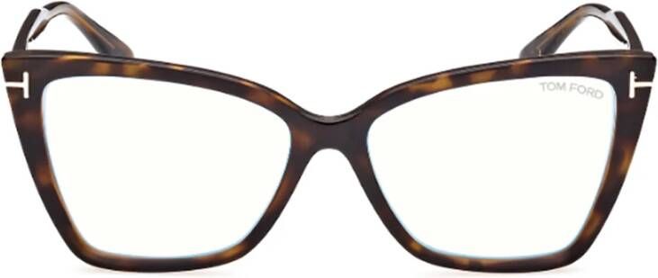 Tom Ford Bruine Ss23 Dames Optische Brillen Bruin Dames