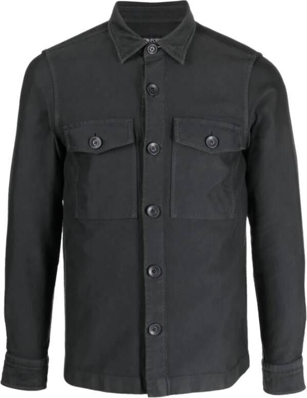 Tom Ford Casual overhemd Zwart Heren