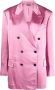 Tom Ford Bubblegum Pink Double Breasted Blazer Pink Dames - Thumbnail 1